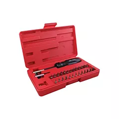 Gray Tools Gearless Screwdriver Set In Plastic Storage Case, 10