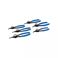 Gray Tools Ensembles de pinces transformables pour bagues de retenue - boîtier en plastique inclus, 6 Nbre de morceaux (83306)