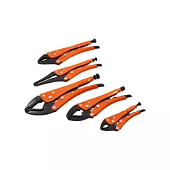 Grip-On Locking Plier Set, 5 No. of Pieces (GK-SET5)