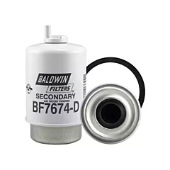 Baldwin Filters Secondary Fuel/Water Coalescer Element with Drain (BF7674-D)