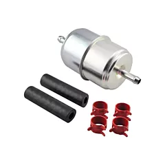Baldwin Filters Filtre de conduite de carburant avec colliers et boyaux (BF833-K2)