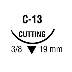 Suture, Plain Gut, 5-0 C-13, 19mm, 12/bx (VMTYSG820G)