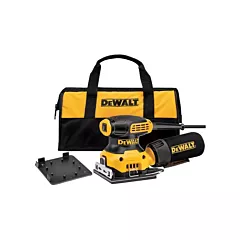 Dewalt Ensemble de ponceuse à main, 1/4
