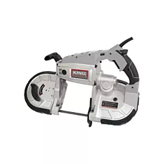 King Canada Scie à ruban portable pour la coupe du métal à vitesse variable, 5