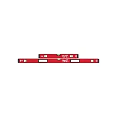Milwaukee Redstick™ Magnetic Box Level Set, 2 Number of Pieces (MLBXSM48)
