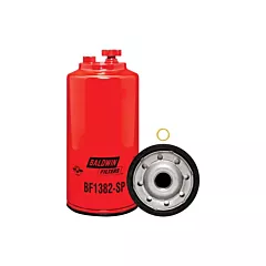 Baldwin Filters Fuel/Water Separator Spin-On with Drain & Sensor Port (BF1382-SP)