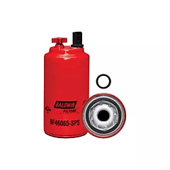 Baldwin Filters Fuel/Water Separator Spin-on with Drain, Sensor Port and Reusable Sensor (BF46065-SPS)