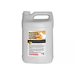 Topring Huile pour compresseur d'air, 4 L, Bouteille (69.204)
