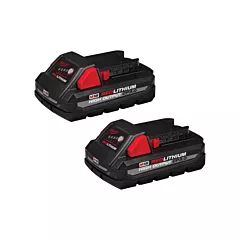 Milwaukee M18™ Redlithium™ High Output™ CP3.0 Battery Packs, 18 V, 3.0 Ah, Lithium-Ion (48-11-1837)