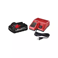 Milwaukee M18™ Redlithium™ High Output™ CP3.0 Battery Charging Kit, 18 V, 120 min., Lithium-Ion (48-59-1835)