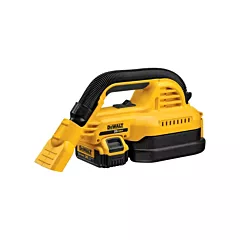 Dewalt Wet/Dry Portable Vacuum Kit, 20 V, 0.5 gal., Lithium-Ion (DCV517M1)