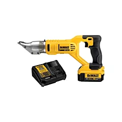 Dewalt Swivel Head Double Cut Shears Kit, 4-1/2