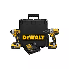 Dewalt Max XR® Combo Kit, 20 V, Lithium-Ion (DCK299P2)