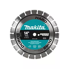 Makita Hard Material Turbo Diamond Blade, 14
