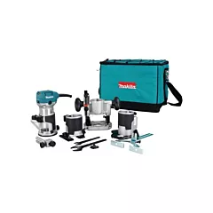 Makita Compact Router Kit, 120 V, 1-1/4 HP (RT0701CX8)