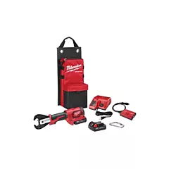Milwaukee M18™ Force Logic™ 6T Utility Crimper Kit, 18 V, Lithium-Ion, Inline (2678-22)