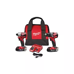 Milwaukee M18™ 2-Tool Combo Kit, 18 V, Lithium-Ion (2900-22CT)