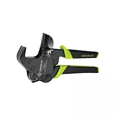 Greenlee Quick-Release Ratcheting PVC Cutter, 1-5/8