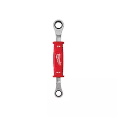 Milwaukee Lineman's 2-in-1 Insulated Ratcheting Box Wrench, 9-5/8