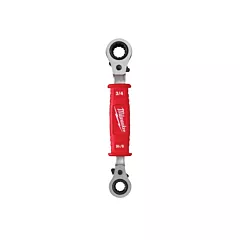Milwaukee Lineman's 4-in-1 Insulated Ratcheting Box Wrench, 9-5/8