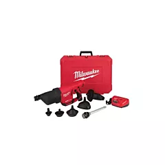Milwaukee M12™ Airsnake™ Drain Cleaning Air Gun Kit, Electric (2572B-21)