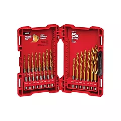 Milwaukee Shockwave™ Impact Duty Drill Bit Set, 23 No. of Pieces, Titanium (48-89-4631)