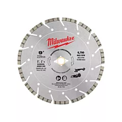 Milwaukee Universal Diamond Cut-Off Blade, 9