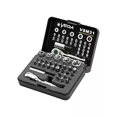 Vega Bit, Socket & Ratchet Set (VSM-31)