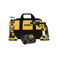 Dewalt Max XR® Drywall Screw Gun * Cut-Out Tool Combo Kit, 20 V, Lithium-Ion (DCK263D2)