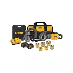 Dewalt FlexVolt® Max* Cordless Pipe Threader Kit with Dieheads, 1/2