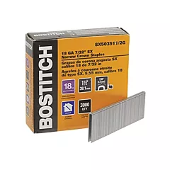 Stanley Bostitch Crown Staples, 1-1/2