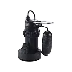 Little Giant Pump Company 5.5 Series Sump Pump, 1/4 HP, 35 GPM, 115 V, 3.5 A (505702)