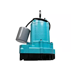 Little Giant Pump Company Pompe d'effluent de série 9EC, 4/10 CV, 70 gal./min, 115 V, 7,5 A (509801)