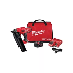 Milwaukee M18 Fuel™ 21 Degree Nailer Kit, 18 V, Lithium-Ion (2744-21)