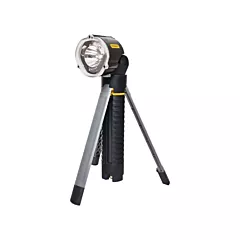 Stanley Tools Tripod Flashlight, LED, 30 Lumens (High), 41.5 Run Time Hrs. (High), 41.5 Run Time Hrs. (Low) (95-112B)