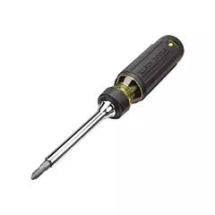 Klein Tools 15-in-1 Multi-Bit Ratcheting Screwdriver, 8-3/4