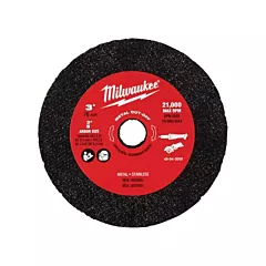Milwaukee Metal Cut Off Wheel, 3