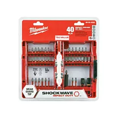 Milwaukee 40-Piece Shockwave™ Impact Duty™ Driver Bit Set (48-32-4022)