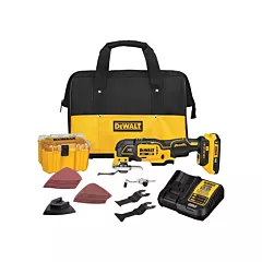Dewalt XR® Brushless Cordless 3-Speed Oscillating Multi-Tool Kit, 20 V, Lithium-Ion (DCS356D1)