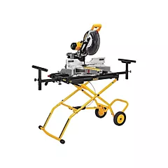 Dewalt Scie à onglets combinés coulissante à double biseau avec support roulant robuste, 12