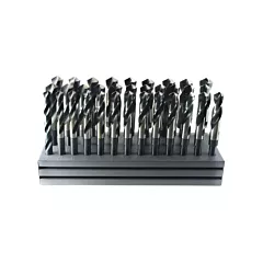 Walter Surface Technologies Drillco® S & D Drill Bit Set with Stand, 32 No. of Pieces, High Speed Steel (1.00E+35)