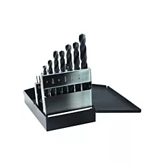 Walter Surface Technologies Jeu de forets courts USA pour entretien Drillco(MD), 19 Nbre de morceaux, Acier rapide (200A19)