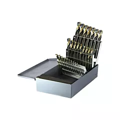 Walter Surface Technologies Jeu de forets arrondis pour machine à vis Nitro Drillco(MD), 29 Nbre de morceaux, Acier rapide (300N29)