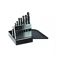 Walter Surface Technologies Jeu de forets courts pour entretien USA à usage intensif Drillco(MD), 19 Nbre de morceaux, Acier rapide (400A19)