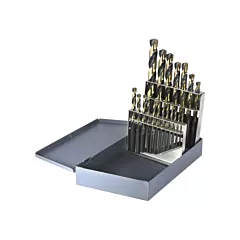 Walter Surface Technologies Jeu de forets courts pour entretien Nitro à usage intensif Drillco(MD), 19 Nbre de morceaux, Acier rapide (400N19)