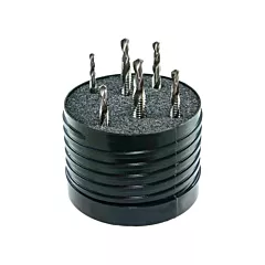 Walter Surface Technologies Drillco® Combined Tap & Drill Set, 6 No. of Pieces, High Speed Steel (205A6)