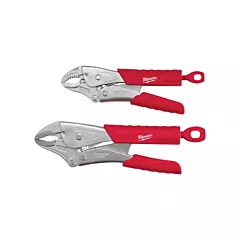 Milwaukee Torque Lock™ Curved Jaw Locking Pliers Set, 2 No. of Pieces (48-22-3402)