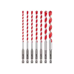 Milwaukee Shockwave™ Hammer Drill Bit Kit, 7 No. of Pieces, Carbide (48-20-9052)
