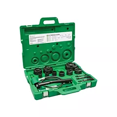 Greenlee Trousse de pompe à main hydraulique Slug-Buster KO, Jusqu'à 3
