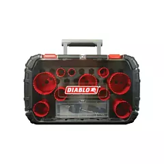 Diablo General Purpose Bi-Metal Hole Saw Set, 14 No. of Pieces (DHS14SGP)